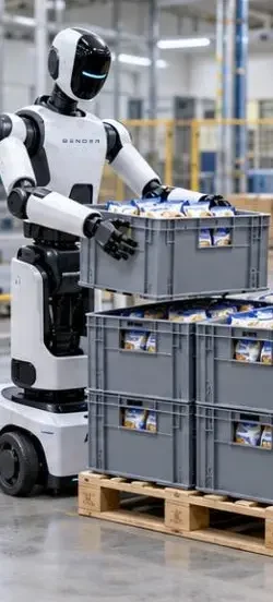 Le casse piene vanno sul pallet