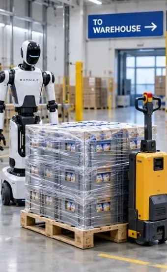 Il pallet parte per il magazzino